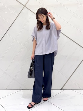 井上 裕美さん(レディース・158cm)の春コーディネート
