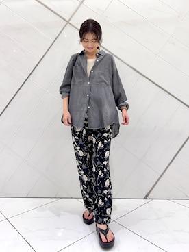 井上　裕美さん（レディース・158cm）の春コーディネート