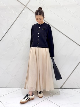 「URBAN RESEARCH DOORS（アーバンリサーチドアーズ）のアイテム（シューズ）」を使った、井上　裕美さん（レディース・158cm）の秋コーディネート