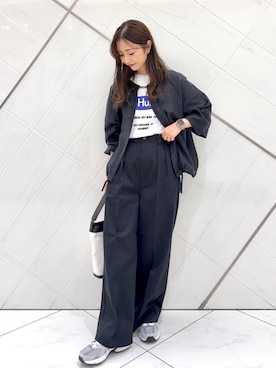 井上　裕美さん（レディース・158cm）の秋コーディネート