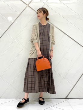 井上　裕美さん（レディース・158cm）の夏コーディネート