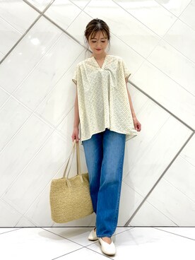 井上 裕美さん(レディース・158cm)の夏コーディネート