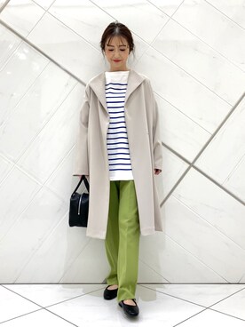 井上　裕美さん（レディース・158cm）の冬コーディネート