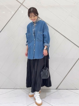 「アーバンリサーチドアーズ」｜井上　裕美さん（レディース・158cm）の冬コーディネート