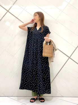 井上　裕美さん（レディース・158cm）の春コーディネート