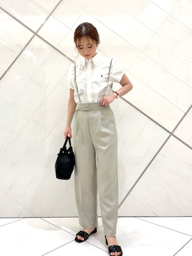 井上　裕美さん（レディース・158cm）の春コーディネート