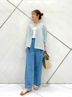 井上　裕美さん（レディース・158cm）の春コーディネート