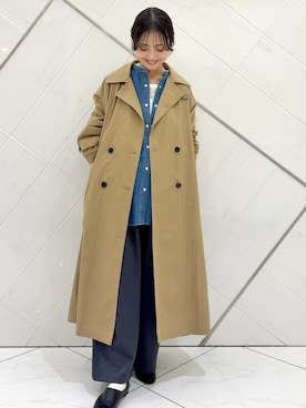 井上　裕美さん（レディース・158cm）の冬コーディネート