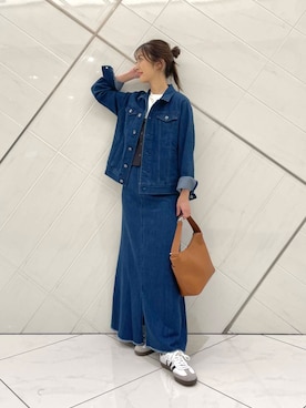 井上　裕美さん（レディース・158cm）の秋コーディネート