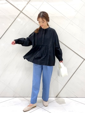 井上　裕美さん（レディース・158cm）の春コーディネート