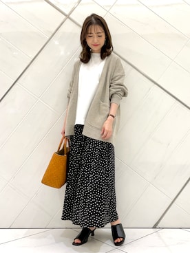 井上　裕美さん（レディース・158cm）の春コーディネート