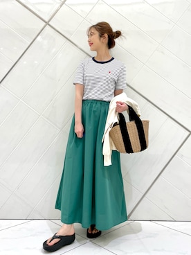 井上　裕美さん（レディース・158cm）の春コーディネート