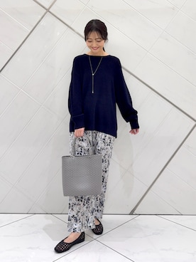 井上　裕美さん（レディース・158cm）の春コーディネート