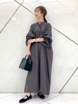 井上　裕美さん（レディース・158cm）の秋コーディネート