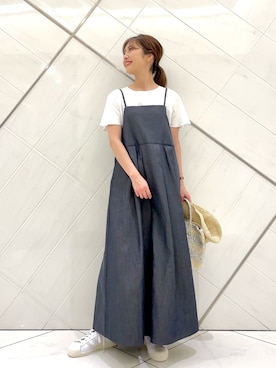 井上　裕美さん（レディース・158cm）の夏コーディネート