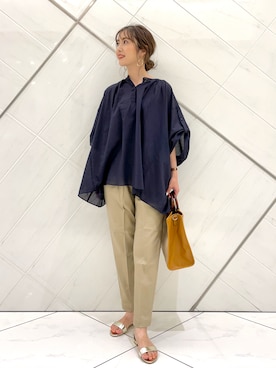 井上 裕美さん(レディース・158cm)の夏コーディネート