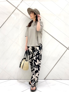 井上　裕美さん（レディース・158cm）の春コーディネート