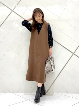 井上 裕美さん(レディース・158cm)の夏コーディネート