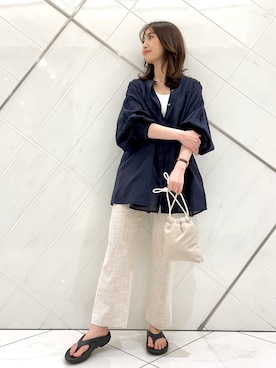 井上　裕美さん（レディース・158cm）の春コーディネート