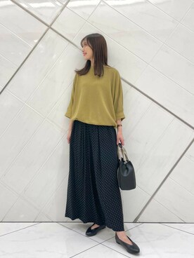 井上　裕美さん（レディース・158cm）の夏コーディネート