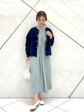 井上 裕美さん(レディース・158cm)の春コーディネート