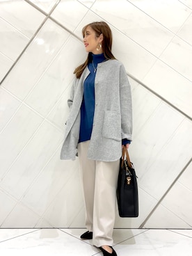 井上　裕美さん（レディース・158cm）の秋コーディネート