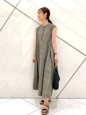 井上　裕美さん（レディース・158cm）の夏コーディネート