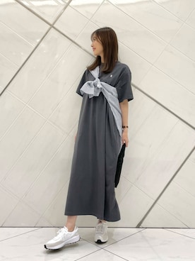 井上　裕美さん（レディース・158cm）の夏コーディネート