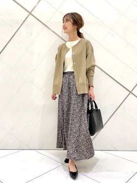 井上 裕美さん(レディース・158cm)の秋コーディネート