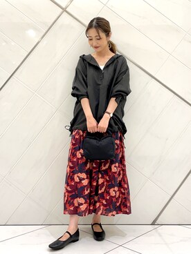 井上　裕美さん（レディース・158cm）の夏コーディネート