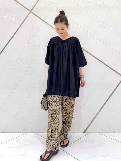 セール】『接触冷感/吸水速乾/イージーケア』フラワープリント