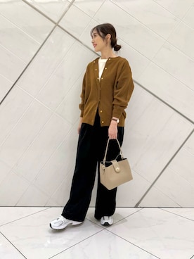 井上　裕美さん（レディース・158cm）の秋コーディネート