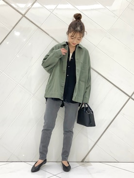 井上 裕美さん(レディース・158cm)の秋コーディネート