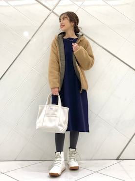 「orcival」｜「アイテム（その他）」を使った、イノウエ ユミさん（レディース・158cm）の秋コーディネート