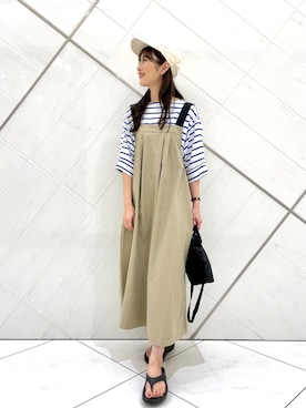 井上　裕美さん（レディース・158cm）の夏コーディネート