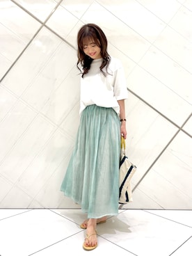 井上 裕美さん(レディース・158cm)の春コーディネート