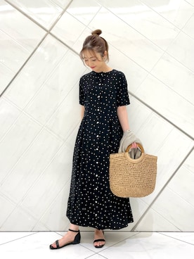 かぐれ（カグレ）の「『低身長向けも展開』ドット2WAYギャザー