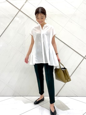 井上 裕美さん(レディース・158cm)の夏コーディネート