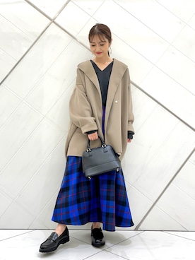 井上 裕美さん(レディース・158cm)の秋コーディネート