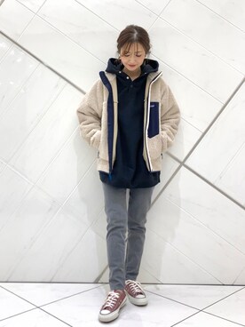 イノウエ ユミさん（レディース・158cm）の秋コーディネート