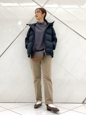 井上 裕美さん(レディース・158cm)の冬コーディネート