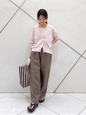 井上 裕美さん(レディース・158cm)の春コーディネート