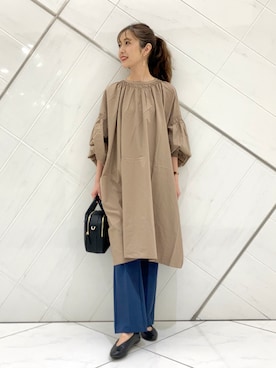 井上　裕美さん（レディース・158cm）の秋コーディネート