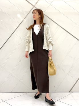 井上 裕美さん(レディース・158cm)の春コーディネート