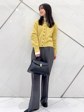 井上　裕美さん（レディース・158cm）の冬コーディネート