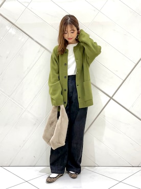 井上 裕美さん(レディース・158cm)の秋コーディネート