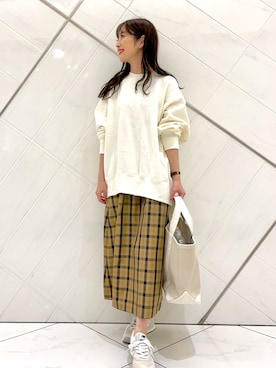 井上　裕美さん（レディース・158cm）の秋コーディネート