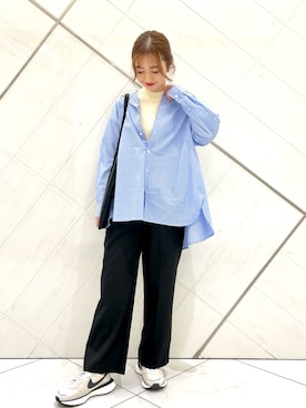 井上　裕美さん（レディース・158cm）の春コーディネート