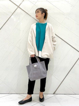 井上 裕美さん(レディース・158cm)の秋コーディネート