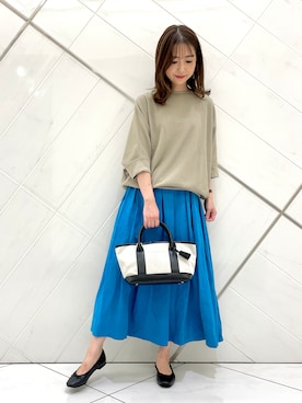 井上　裕美さん（レディース・158cm）の春コーディネート